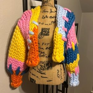 Hope Macaulay Colorful Colossal Knit Jacket
